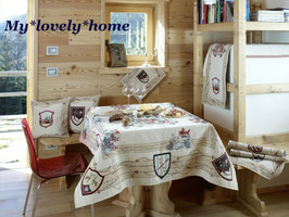 Galtex Tischdecke 140x220cm Livingo Country Landhaus