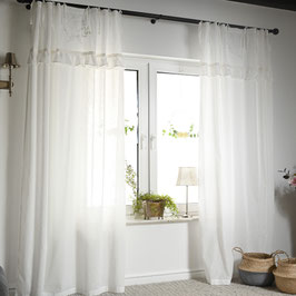 Mathilde OFFWHITE Gardinenset 1x(145x250cm)