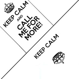 Keep Calm Seals klein
