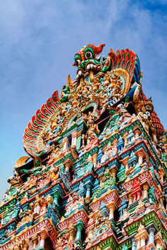 Flamboyant (Madurai Meenakshi Temple)  par Mateo Brigande