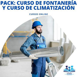 OFERTA! PACK: CURSOS ONLINE DE FONTANERÍA Y CLIMATIZACIÓN (TITULACIONES CERTIFICADAS)