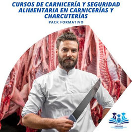 PACK EN OFERTA! Curso online de Carnicería y Curso Seguridad Alimentaria en Carnicerías y Charcuterías con Doble Titulación Certificada