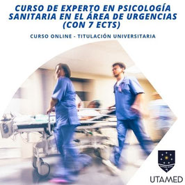 OFERTA! CURSO ONLINE DE PSICOLOGÍA SANITARIA EN EL ÁREA DE URGENCIAS HOMOLOGADO CON TITULACIÓN EXPEDIDA POR LA UNIVERSIDAD UTAMED | 7 ECTS