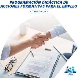 OFERTA! CURSO ONLINE DE CURSO DE PROGRAMACIÓN DIDÁCTICA DE ACCIONES FORMATIVAS PARA EL EMPLEO (TITULACIÓN CERTIFICADA)