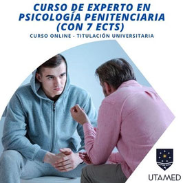 OFERTA! CURSO ONLINE DE PSICOLOGÍA PENITENCIARIA HOMOLOGADO CON TITULACIÓN EXPEDIDA POR LA UNIVERSIDAD UTAMED | 7 ECTS