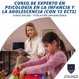 OFERTA! CURSO ONLINE DE PSICOLOGÍA EN LA INFANCIA Y ADOLESCENCIA HOMOLOGADO CON TITULACIÓN EXPEDIDA POR LA UNIVERSIDAD UTAMED | 12 ECTS