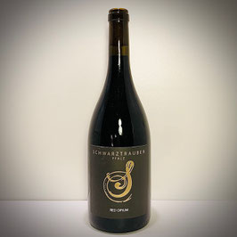 2021er Schwarztrauber „Red Opium“ Cabernet Franc-Merlot trocken QbA 0,75L - ungefiltert -