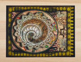 SET ASSIETTE DENTELLE / réf 0027