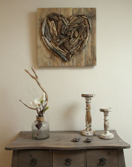 Driftwood Heart