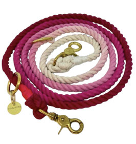 zampetta Ombre Leine Gr. M, prink,rosa, weiss, Nr. 10
