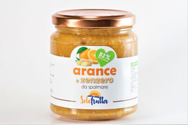 Marmellata di arance e zenzero (orange and ginger) 340g