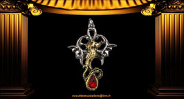 PENDENTIF D'ALBION DRAGON DU ROI ALFRED