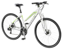 Bulls Crossbike 1 Disc Damen RH 48 weiß/grün 553-01748