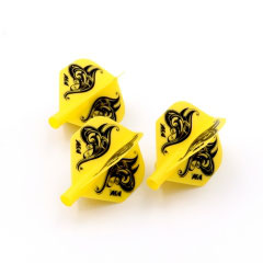 Dart Flights, Standard, flower, Yellow