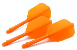 Rost Integrated dart Flight, Solid , orange size M