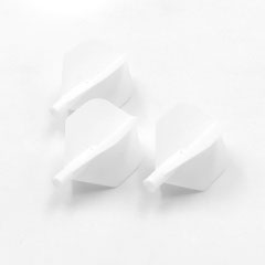 Dart Flights, Standard, Solid, White