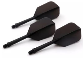 Rost Integrated dart Flight, Solid , Black size M