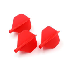 Dart Flights, Standard, Solid, Red