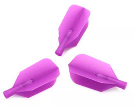 Dart Flights, Slim, solid, violette