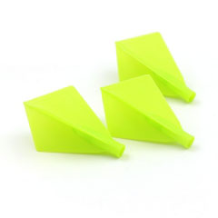Dart Flights, Diamond, solid, Green