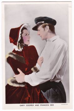 Gary Cooper and Frances Dee. Film Partners PC 234