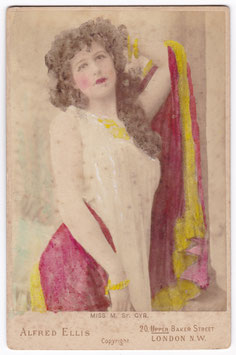 Mimi St Cyr. Alfred Ellis cabinet photo