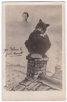 Jack Hurst as The Cat "Robinson Crusoe" Newcastle 1923