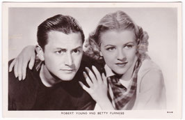 Robert Young and Betty Furness. Film Partners P 157