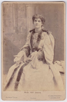 Fay Davis. Alfred Ellis Cabinet photo