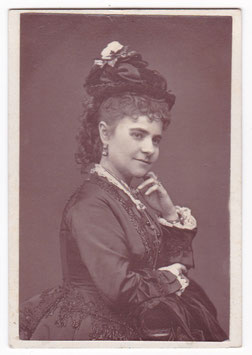 Rose Hersee. Soprano. Woodburytype CDV