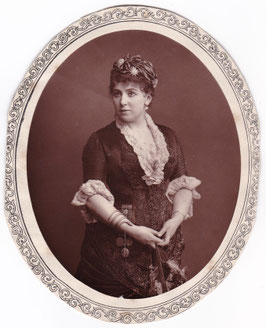 Marie Roze Mapleson. Woodburytype
