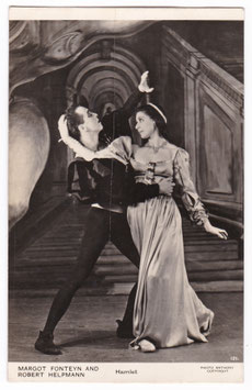 Margot Fonteyn and Robert Helpmann "Hamlet" Anthony photo
