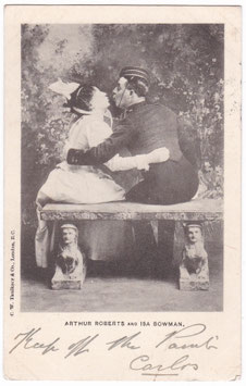 Arthur Roberts and Isa Bowman "Dandy Dan, the lifeguardsman" Lyric Theatre, 1897. Faulkner