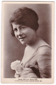 Millie Phillips. Alfred Denville's Stock Co