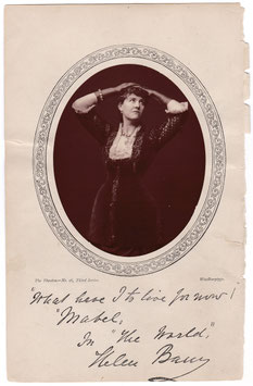 Helen Barry "The World" Lock & Whitfield, 1881. Woodburytype