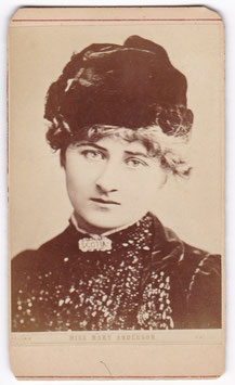 Mary Anderson. CDV