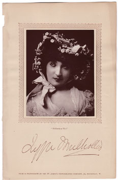 Lizzie Mulholland. St James Photographic Co. 1885. Woodburytype