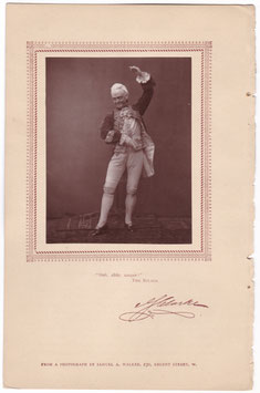 John Sleeper Clarke "The Rivals" Samuel Walker, 1885. Woodburytype