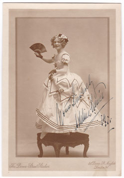 Adeline Genée. Dover Street Studios. Rare Signed photo