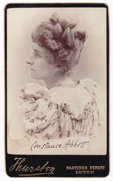 Constance Abbott. Thurston, Luton. CDV