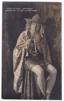 Rudolf Ritter as Orpheus. Münich Künstlertheater. Hirsch, Munich