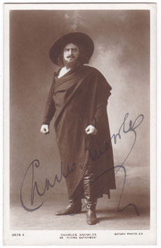 Charles Knowles "The Flying Dutchman" Rotary 2676 A. Signed postcard