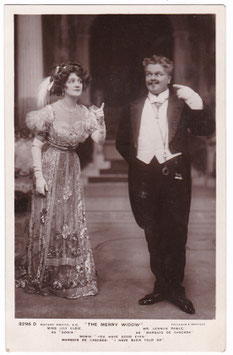Lily Elsie and Lennox Pawle "The Merry Widow" Rotary 3296 D