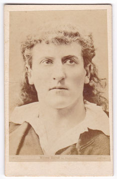 Wilson Barrett as Thomas Chatterton. Princess's Theatre, 1884. CDV
