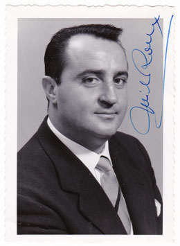 Michel Roux. Signed photo
