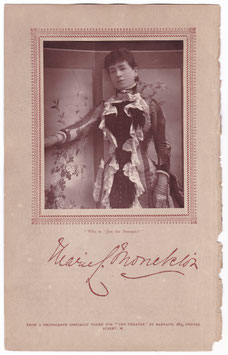Maria Louisa Long (Lady Monckton) Barraud, 1886. Carbon