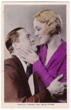 Chester Morris and Leila Hyams. Film Partners PC 28