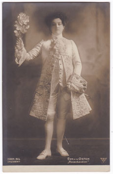 Eva von der Osten as Octavian "Der Rosenkavalier" Hahn, Dresden