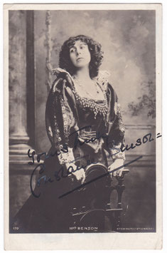 Constance Benson. Rotary 179. Signed postcard