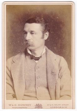 Charles Wyndham. W & D Downey cabinet photo